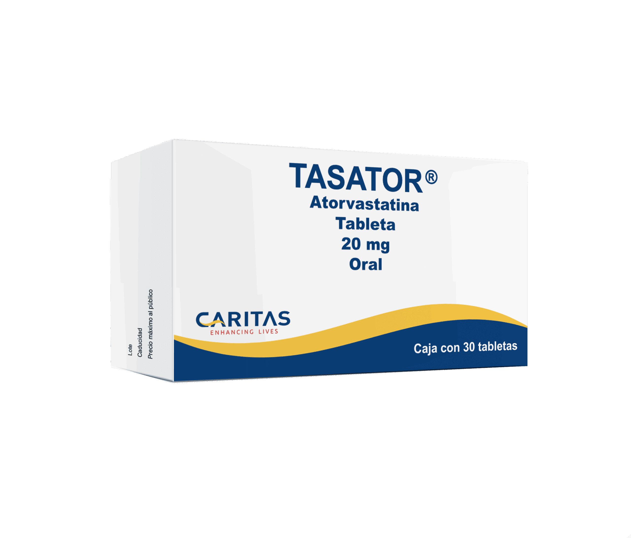 Tasator Atorvastatina 20 mg 30 tab