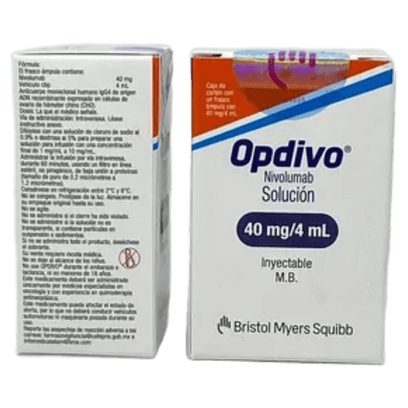 Nivolumab Opdivo solucion 40 mg/4 mL