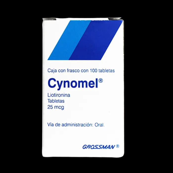CYNOMEL 25MG TAB 100