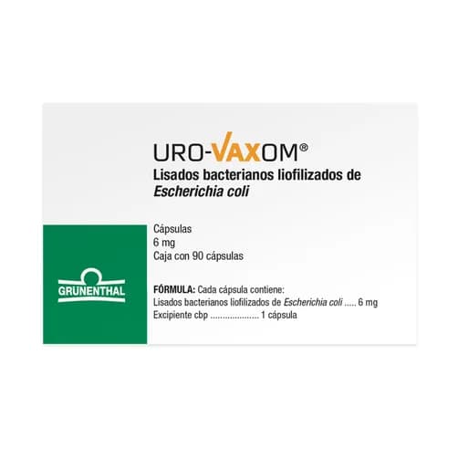 Uro-Vaxom 6 Mg 90 Cápsulas