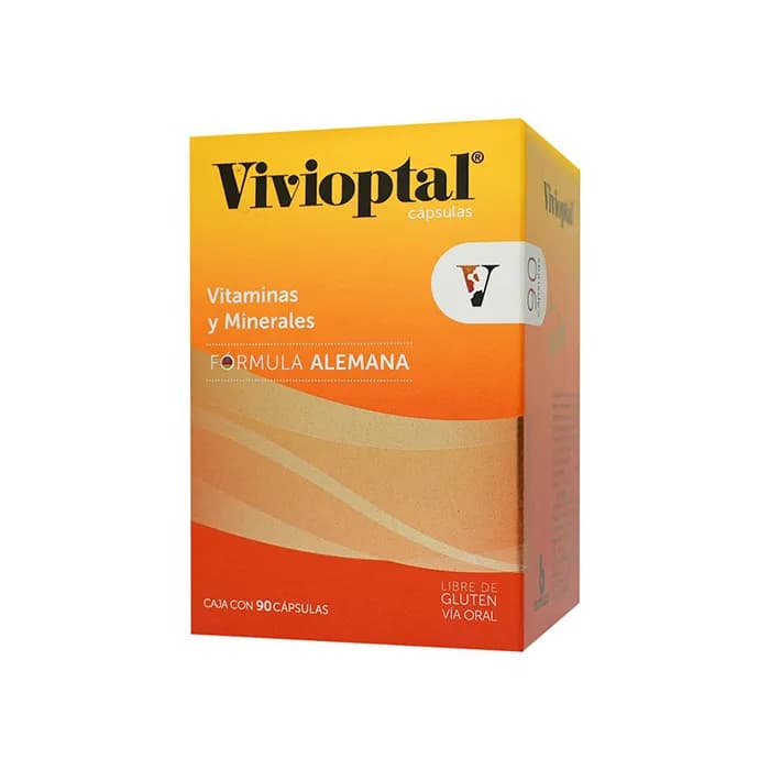 VIVIOPTAL MULTIVITAMÍNICO 40 / 35 / 10 MG CAJA CON 90 CÁPSULAS