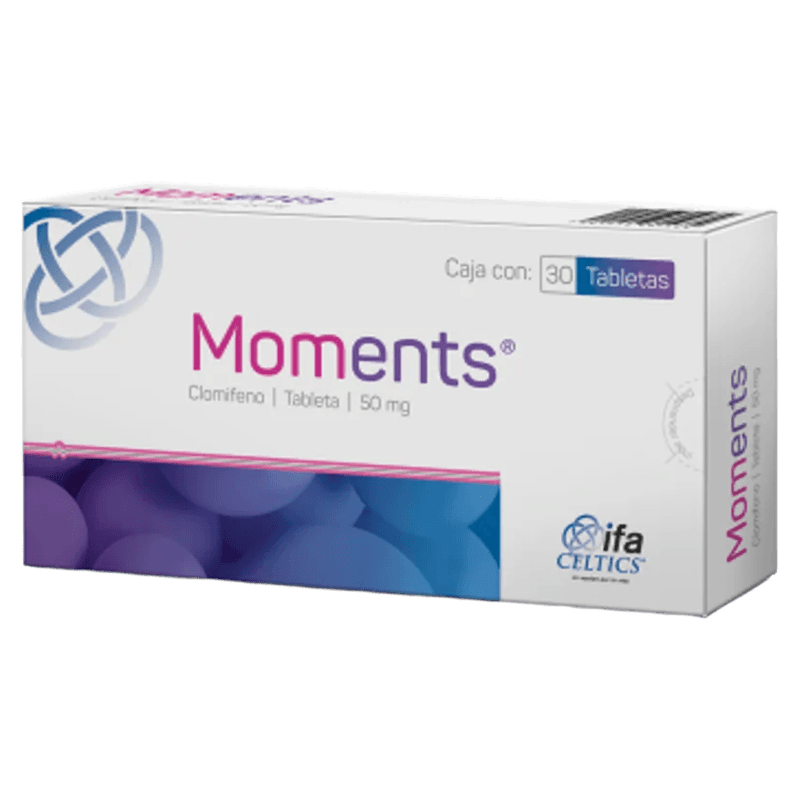 Moments (clomifeno) 50 mg 30 tabletas