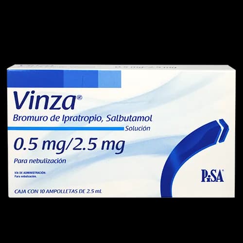 VINZA 0.5MG/2.5MG AMP 2.5ML C10