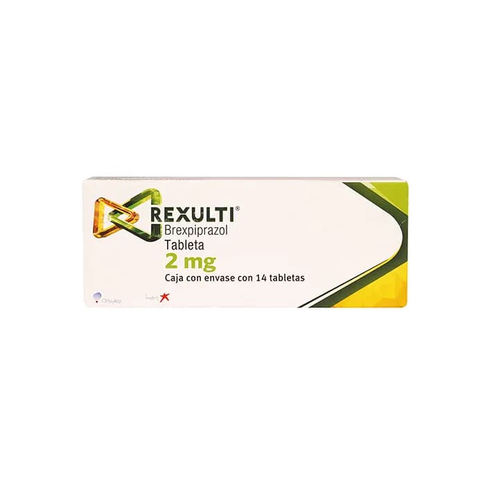 Rexulti 2 Mg 14 Tabletas