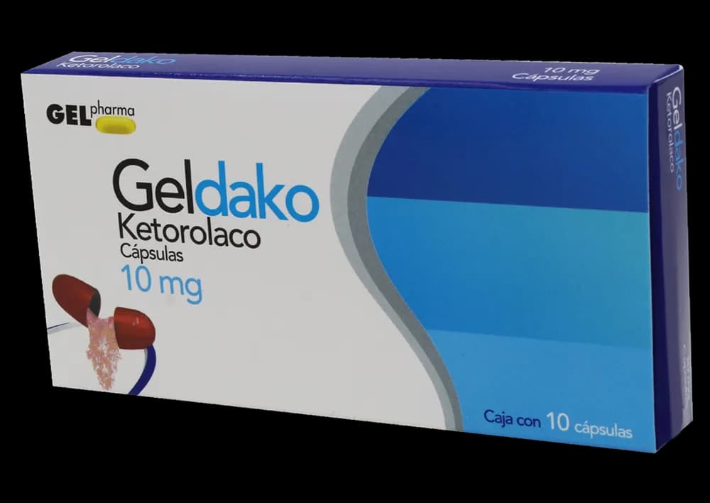 (GI) KETOROLACO 10MG CAP GEL C10