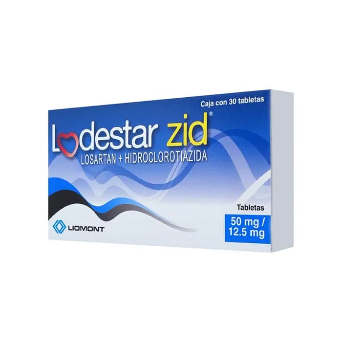 LODESTAR ZID 50/12.5MG TAB C30