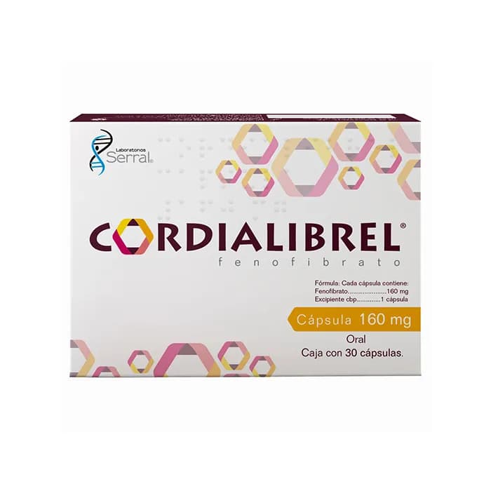 CORDIALIBREL 30 CAP 160 MG
