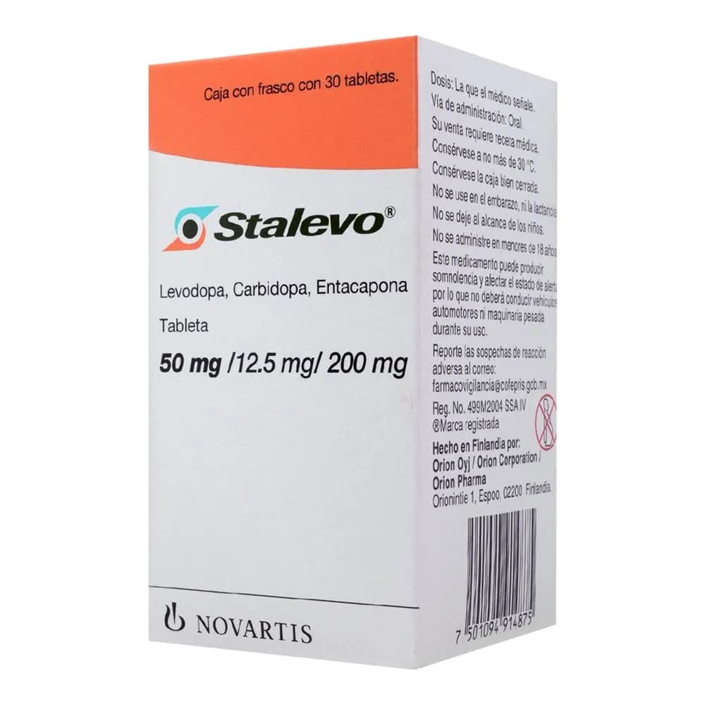 STALEVO 50/12.5/200MG 30 TAB