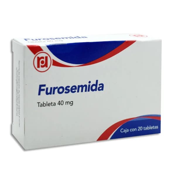 FUROSEMIDA 20 TAB 40 MG