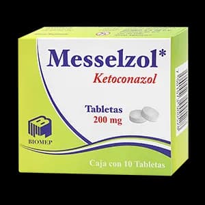 MESSELZOL KETOCONAZOL 10 TAB 200 MG