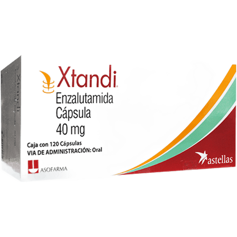 Xtandi 40 mg 120 Cápsulas
