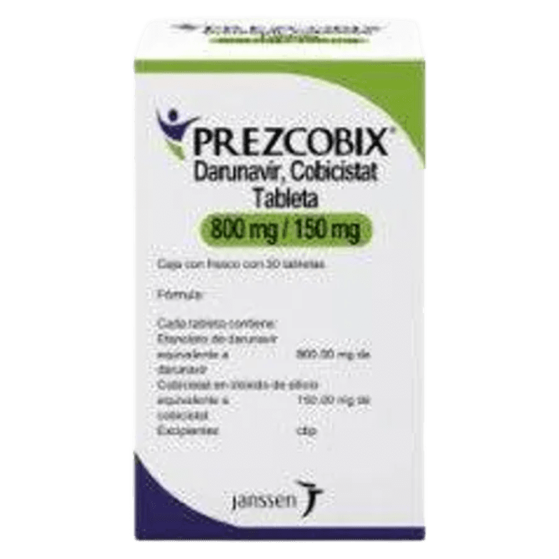 Prezcobix 800/150 mg Darunavir Cobicistat
