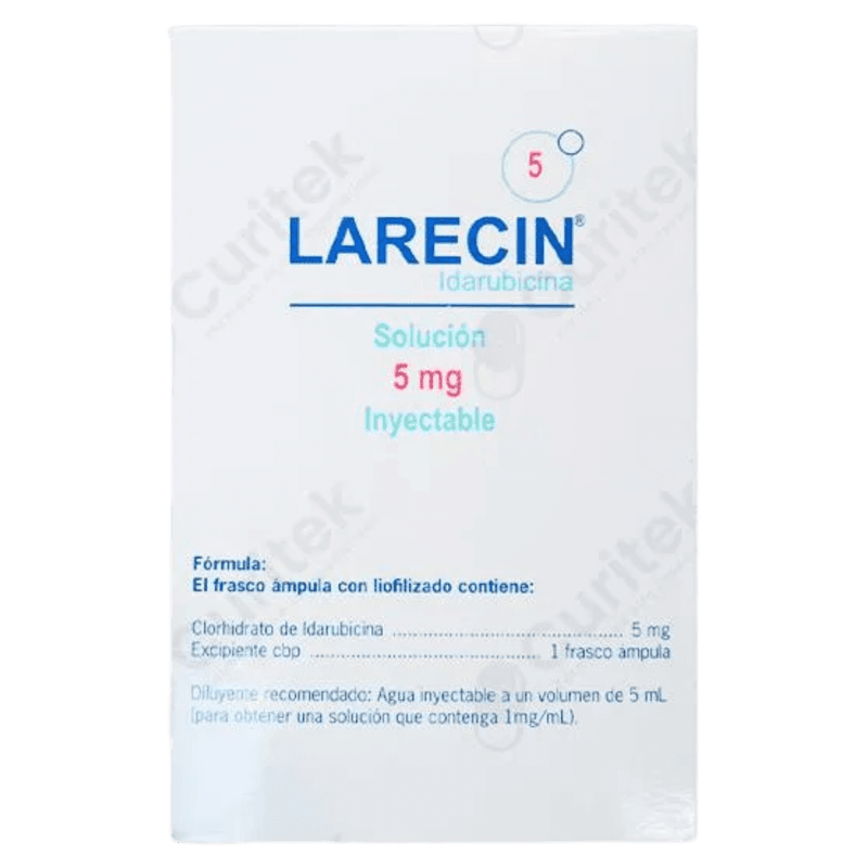 LARECIN, Idarubicina 5mg Sol Iny