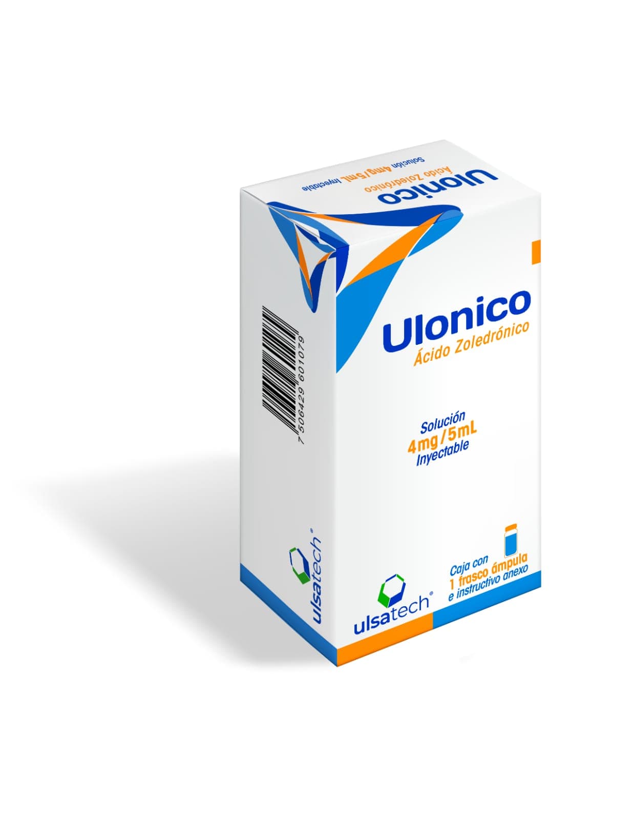 Ulonico Ácido Zoledrónico 4 mg/5 mL Inyectable