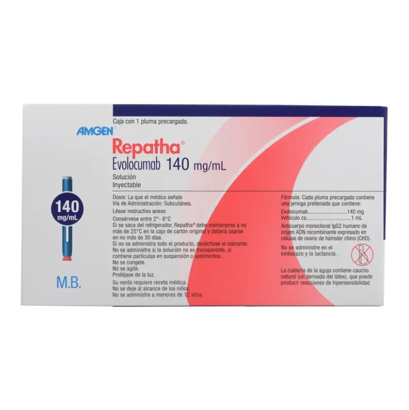 REPATHA 140 MG PLUMA C 1
