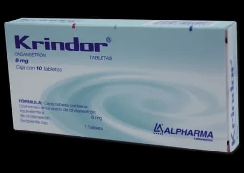 Krindor 8 mg Caja con 10 Tabletas