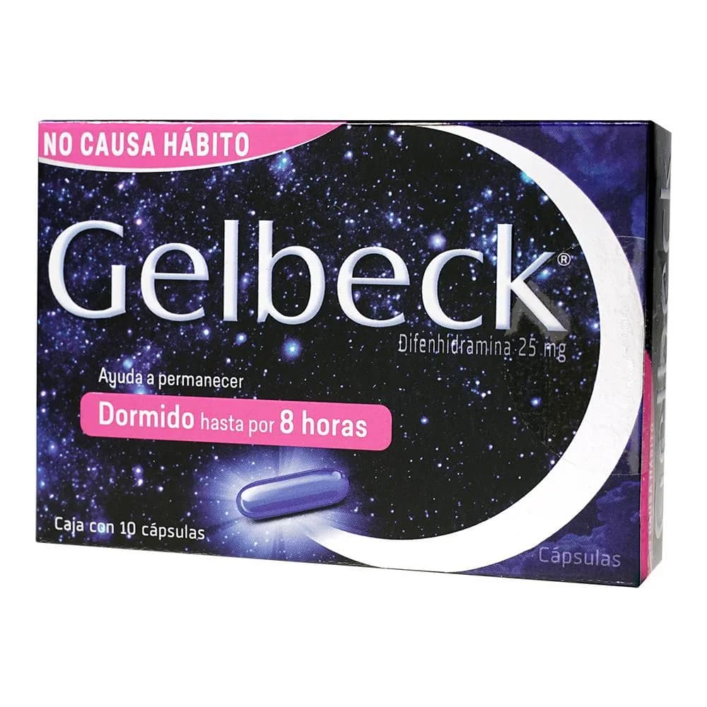 GELBECK 25MG CAP C10