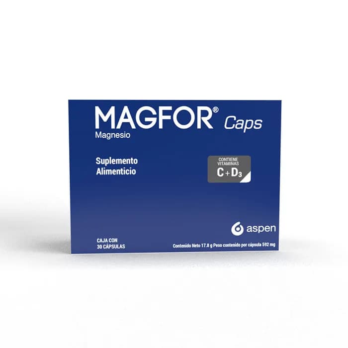 MAGFOR, MAGNESIO+COLÁGENO  CAPS