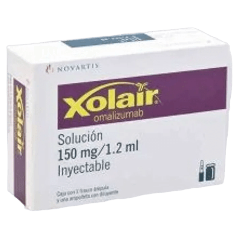 XOLAIR OMALIZUMAB 150 MG / 1.2 ML SOLUCIÓN INYECTABLE