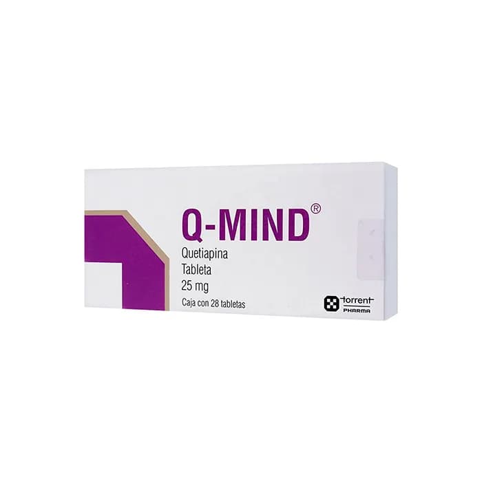 Q MIND 25MG TAB C28
