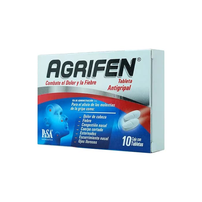 AGRIFEN 10 TAB 500 MG