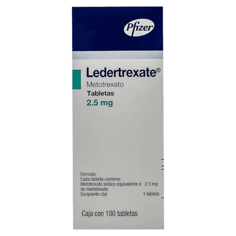 LEDERTREXATE 2.5MG TAB 100