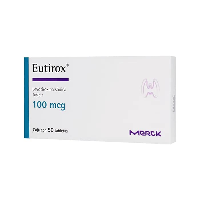Eutirox 100 Mcg 50 Tabletas