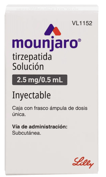 Mounjaro 2.5 mg/0.5 ml Solución Inyectable
