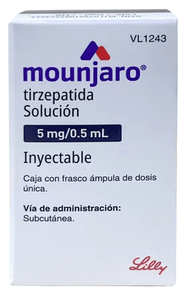 Mounjaro 5 mg/ 0.5 ml Solucion Inyectable