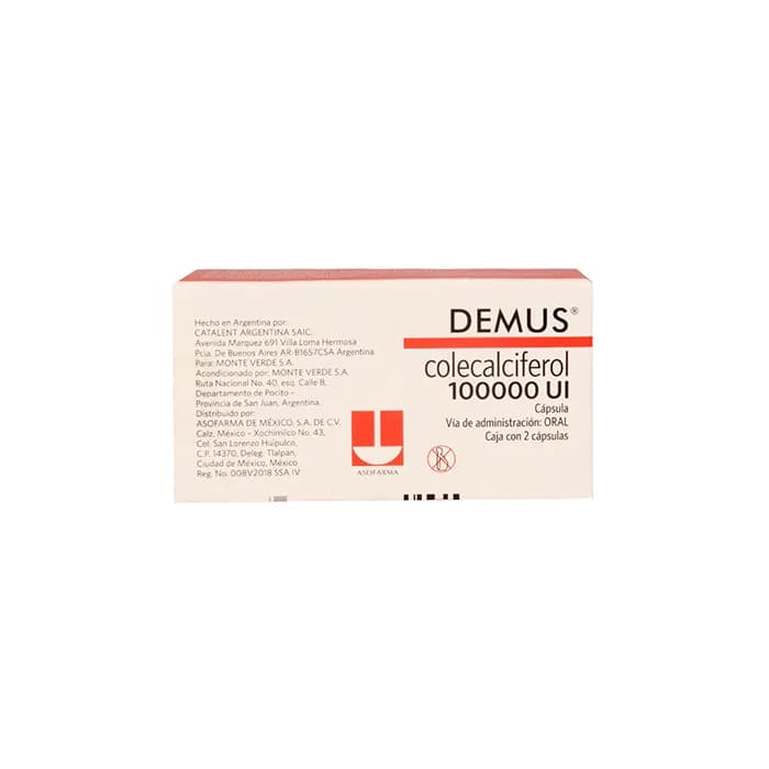 DEMUS 100000UI 2 CAP