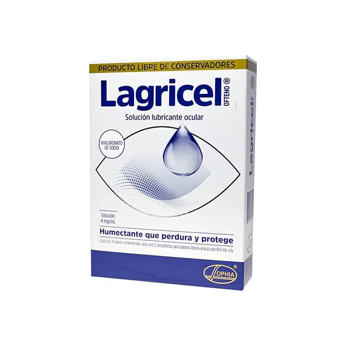 LAGRICEL OFT 0.05ML SOB C5 20D