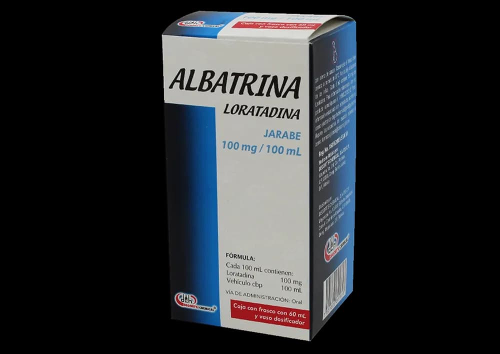 ALBATRINA 1 JBE 100MG/100/60 ML LORATADINA
