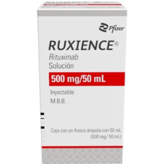 Rituximab Ruxience 500 mg/ 50 mL inyectable
