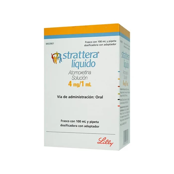 Strattera Líquido 4 Mg/Ml 100 Ml