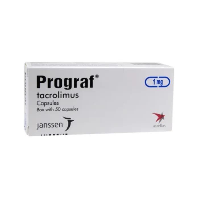 PROGRAF (TACROLIMUS) 1 MG 50 CAP LAB JANSSEN