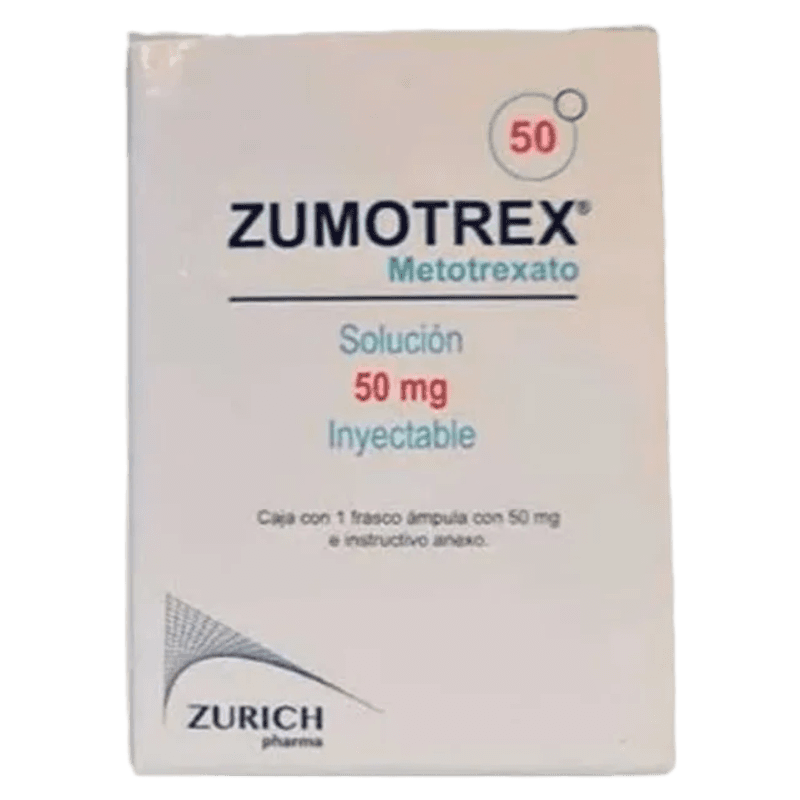 Zumotrex 50 mg Metotrexato 1 Liofilizado