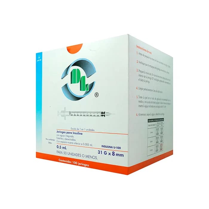 JGA DESECH 0.5ML INSUL 30X8C 1