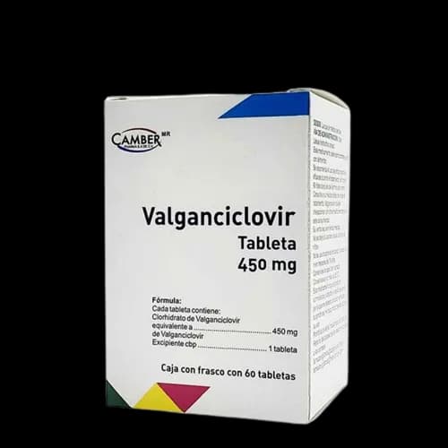 Valganciclovir 450 mg 60 tabletas Camber
