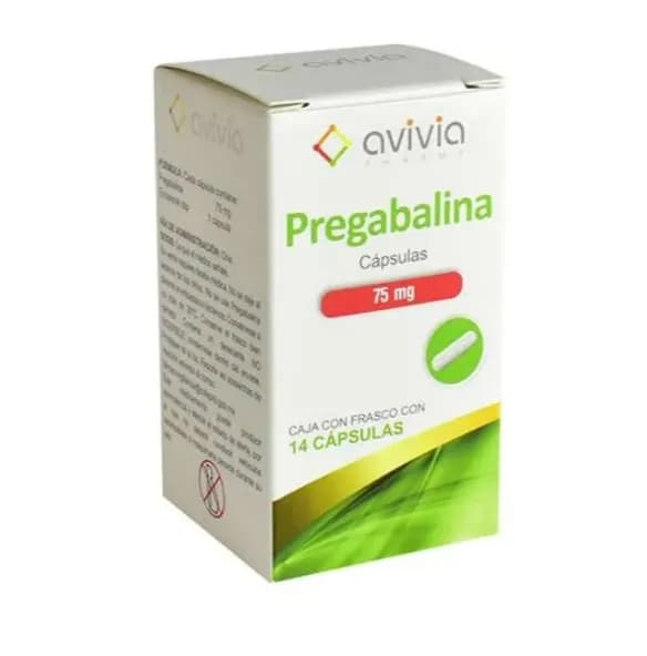 PREGABALINA 14 CAP 75 MG