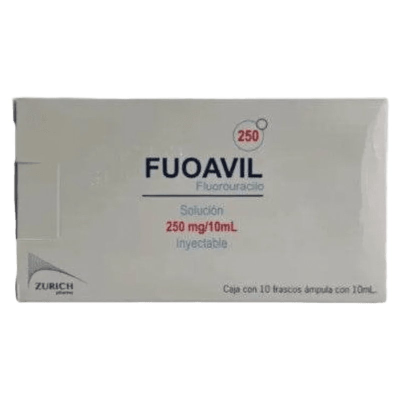 Fuoavil Fluorouracilo 250 mg / 10 ml