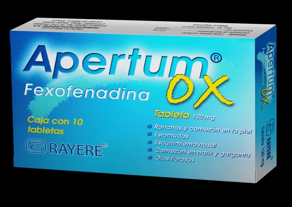 APERTUM OX 10 TAB 120 MG