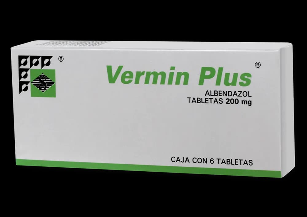 VERMIN PLUS 6 TAB 200 MG