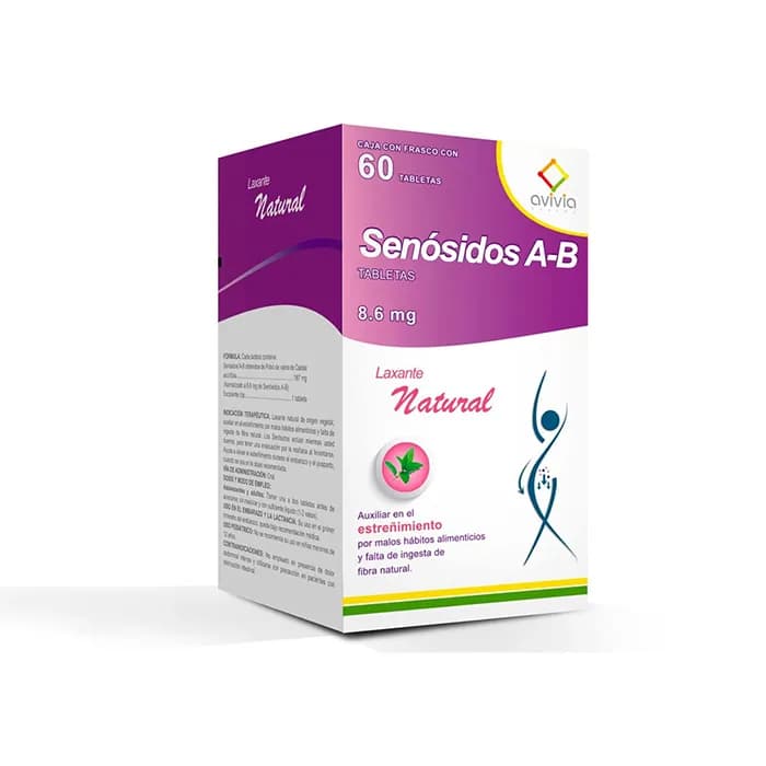 SENOSIDOS A-B 60 TAB 8.6 MG
