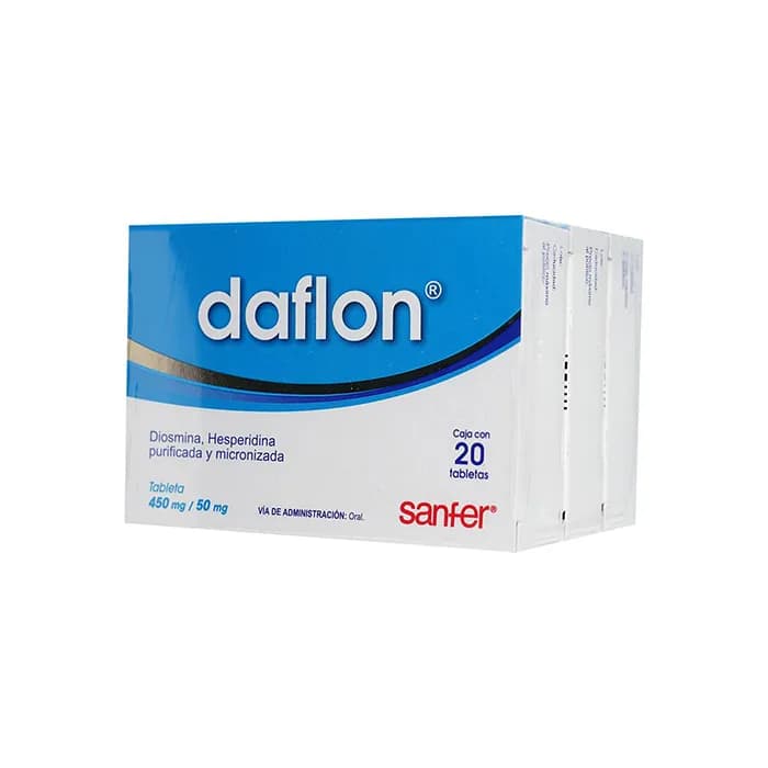 EXCLUS DAFLON 500MG TAB20 3PAC