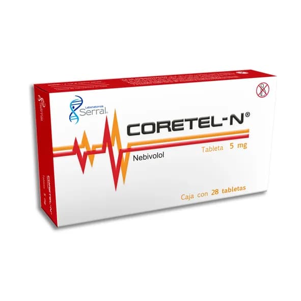 CORETEL-N 28 TAB 5 MG NEBIVOLOL