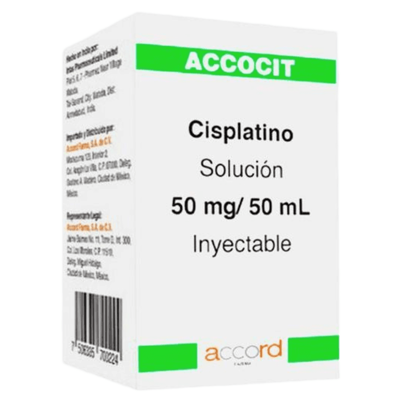 Accocit 50 mg / 50 ml Cisplatino