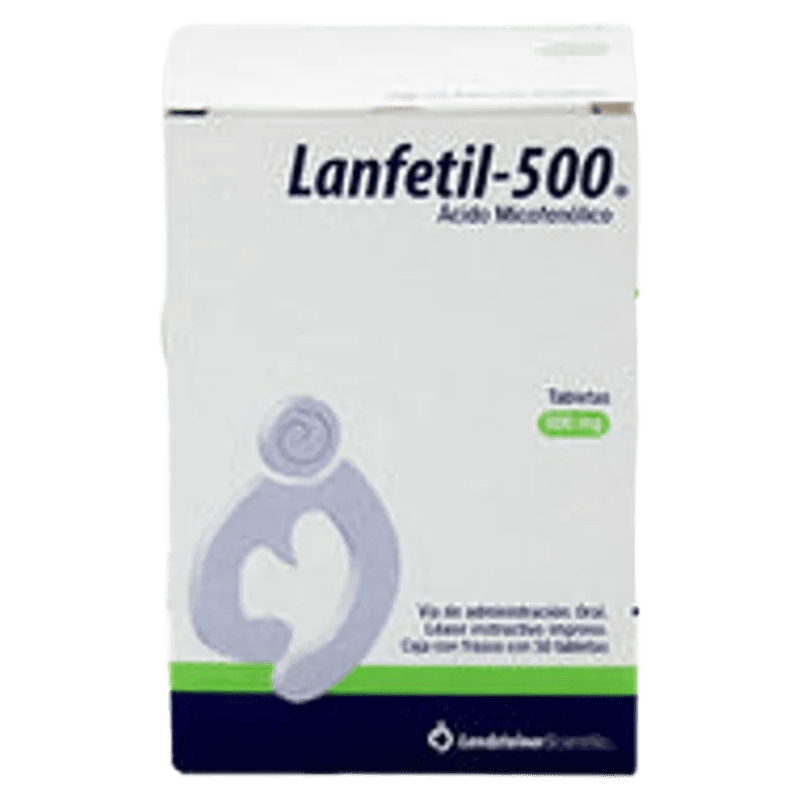Lanfetil 500 mg Tabletas