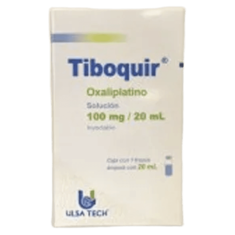 Tiboquir Oxaliplatino 100 mg/ 20 ml 1 Frasco Ámpula Solución Inyectable