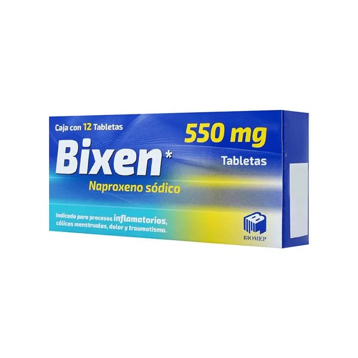 NAPROXENO SODICO 550MG TAB 12