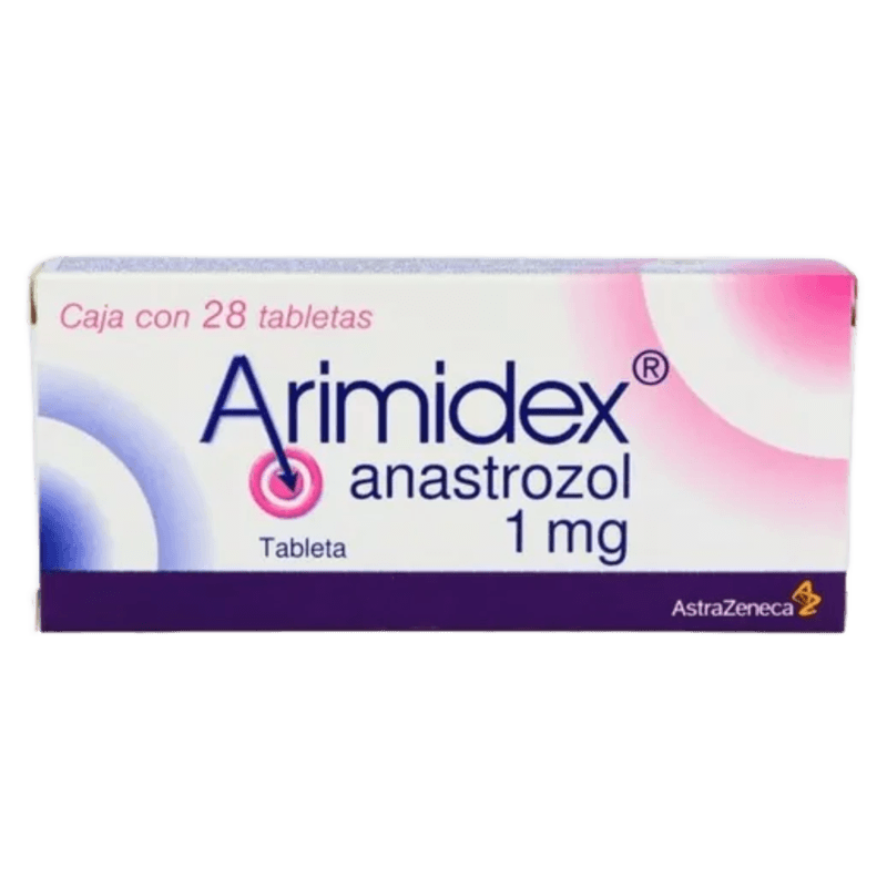 ARIMIDEX (ANASTROZOL) 1 MG CAJA CON 28 TABLETAS LAB. ASTRAZENECA